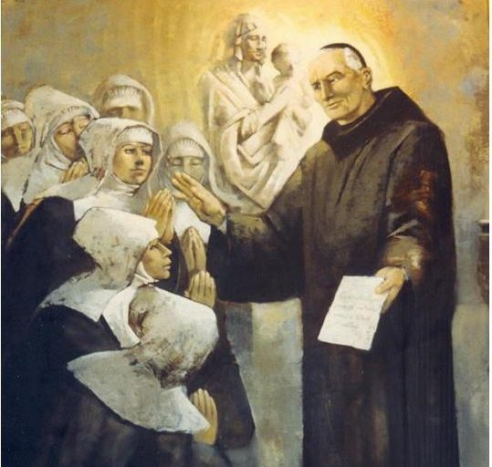 San Benito Menni con las primeras Hermanas
